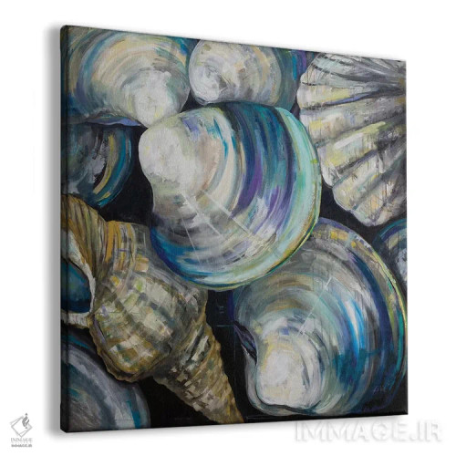تابلو دکوراتیو صدف های کی وست اثر ژانت ورتنتس - نمای پرسپکتیو محصول