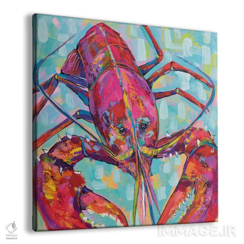 تابلو دکوراتیو لابستر لیلی III اثر ژانت ورتنتس - نمای پرسپکتیو محصول