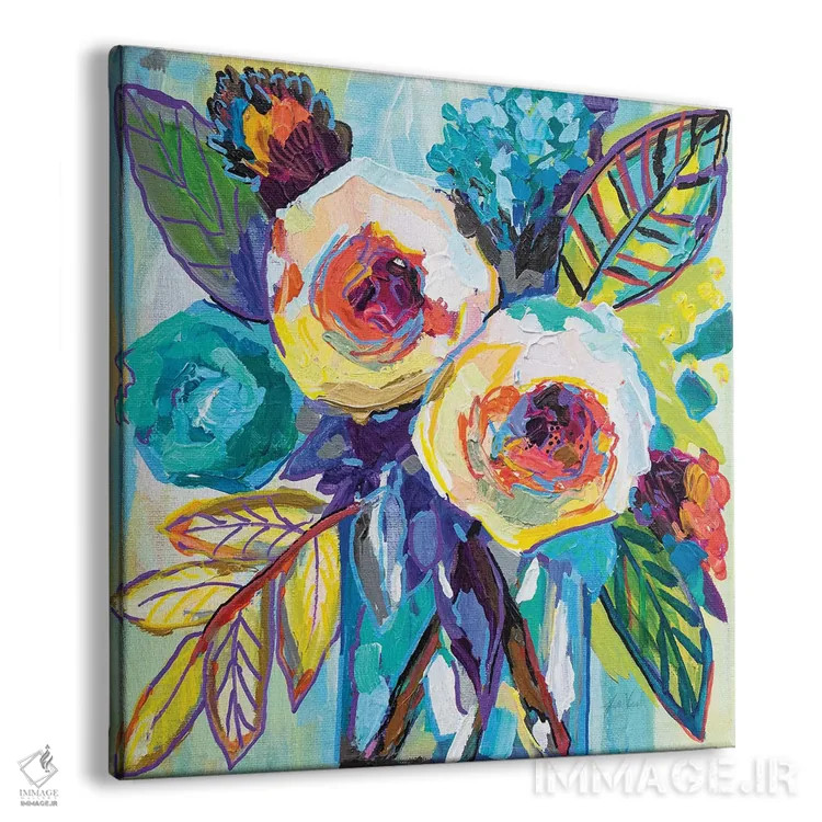 تابلو دکوراتیو صبح باهاماس اثر ژانت ورتنتس - نمای پرسپکتیو محصول