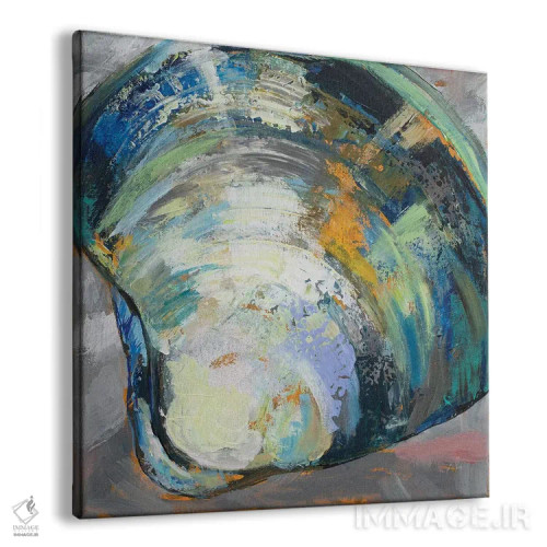 تابلو دکوراتیو صدف دوپوسته ای اثر ژانت ورتنتس - نمای پرسپکتیو محصول