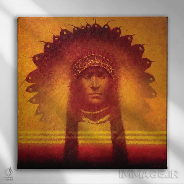 تابلو دکوراتیو رهبر جدید اثر جو ولاسکز - نمای روبهرو روی دیوار