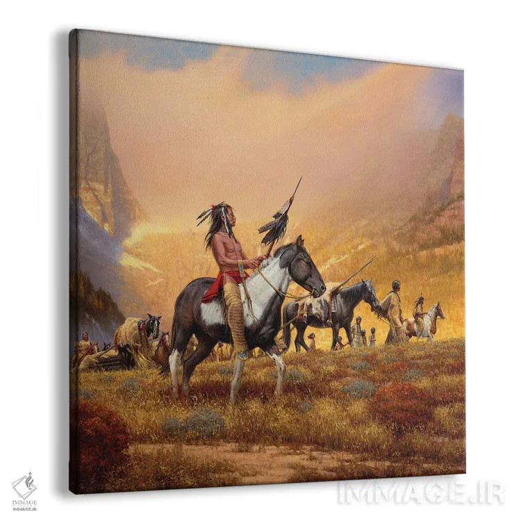 تابلو دکوراتیو راه نیاکان آن ها اثر جو ولاسکز - نمای پرسپکتیو محصول