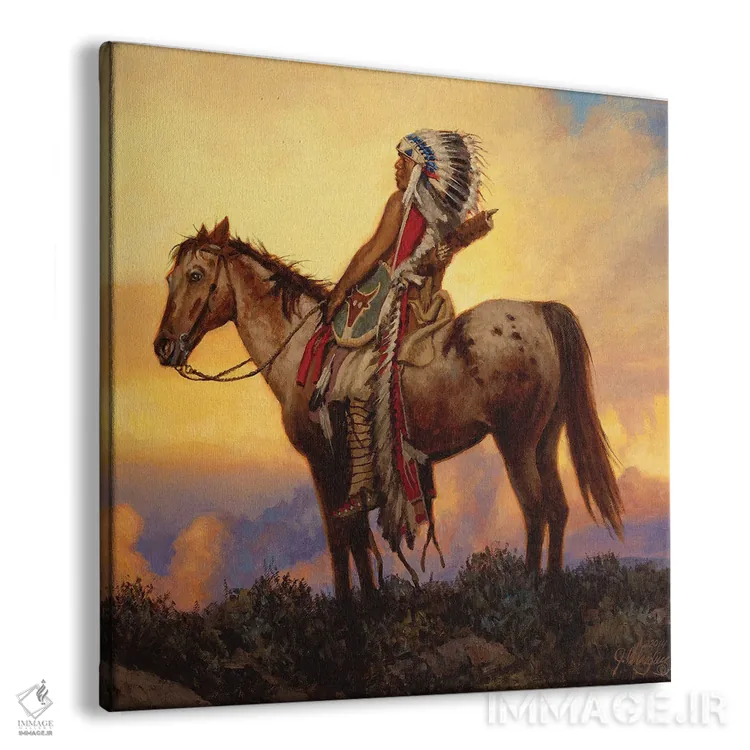 تابلو دکوراتیو آخرین جنگجوی بزرگ اثر جو ولاسکز - نمای پرسپکتیو محصول