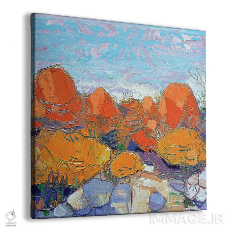 تابلو دکوراتیو دسته اثر جوزف ویلانوا - نمای پرسپکتیو محصول