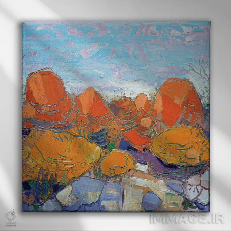 تابلو دکوراتیو دسته اثر جوزف ویلانوا - نمای روبهرو روی دیوار