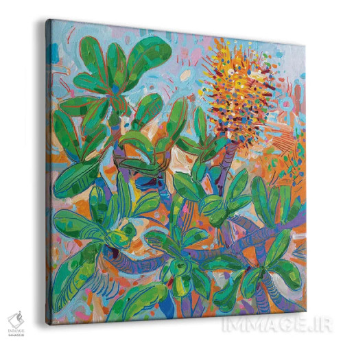 تابلو دکوراتیو بنکسیا اینتگریفولیا ۴ اثر جوزف ویلانوا - نمای پرسپکتیو محصول