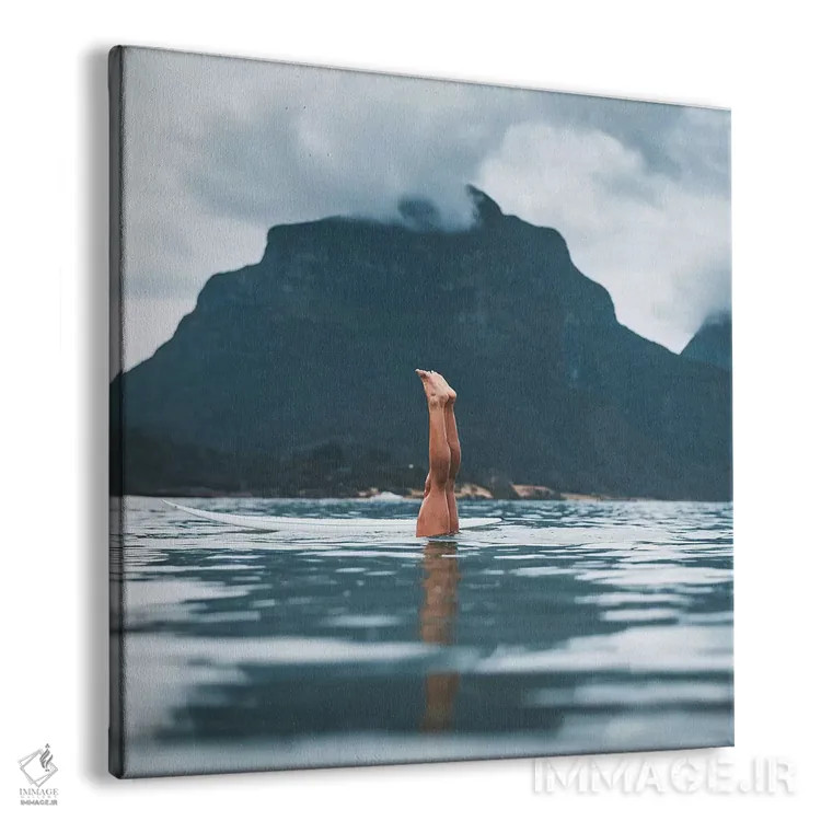 تابلو دکوراتیو تفریح جزیره ای اثر جیمز وودیکا - نمای پرسپکتیو محصول