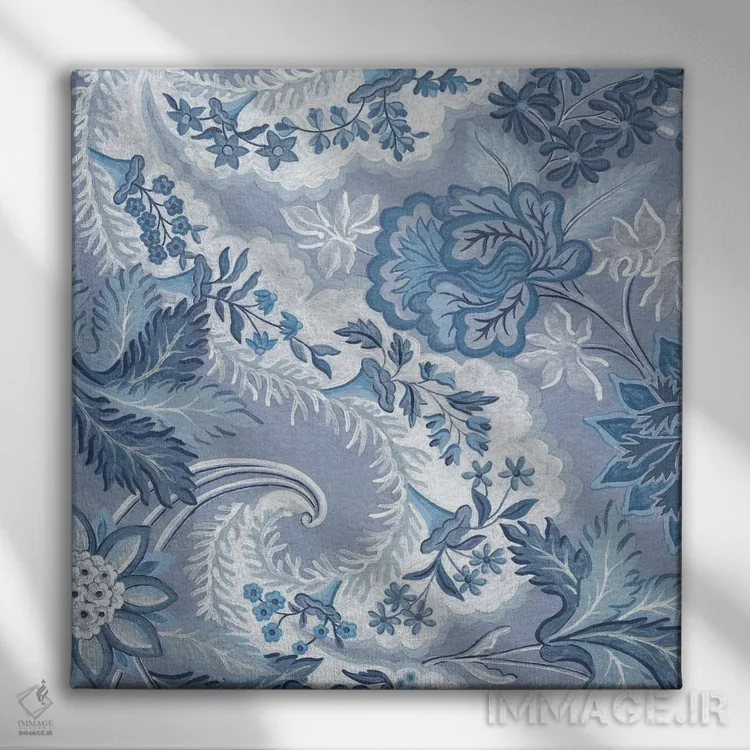 تابلو مدرن آنا بلو ۲ اثر جکی ون توبل - نمای روبهرو روی دیوار