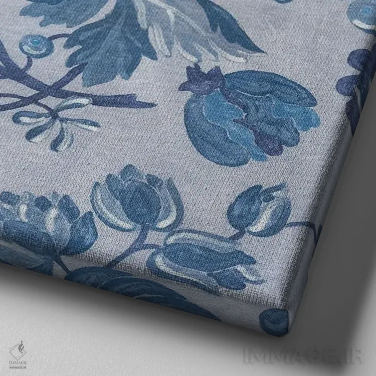 تابلو مدرن آنا ۵ اثر جکی ون توبل - نمای نزدیک بافت بوم