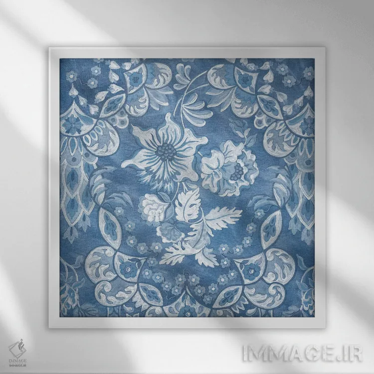 تابلو مدرن آنا ۴ اثر جکی ون توبل - نمای قابدار سفید