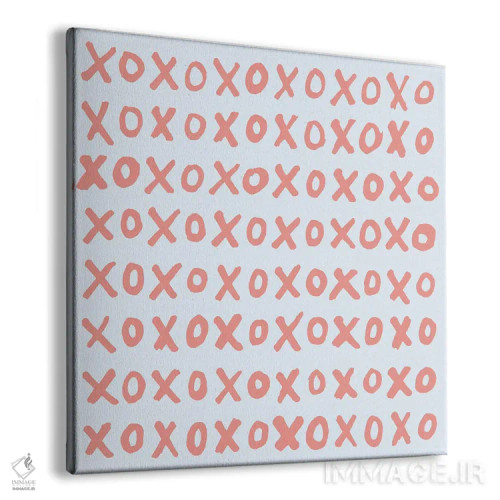 تابلو دکوراتیو بازی دوز اثر جولیا والک - نمای پرسپکتیو محصول