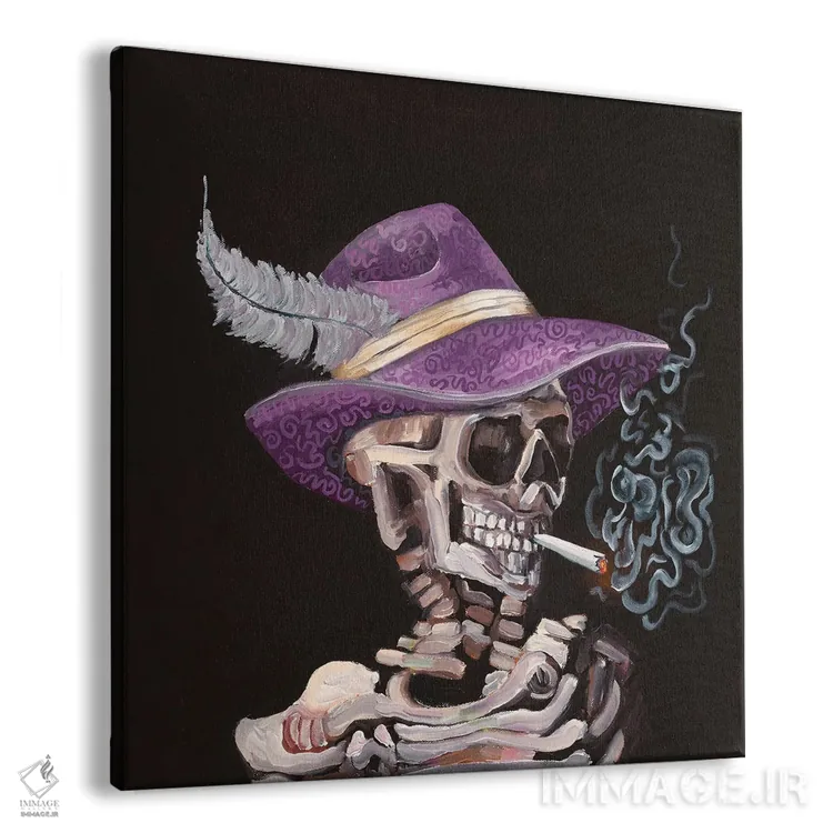 تابلو دکوراتیو سم سیلک اثر جنیفر وارن - نمای پرسپکتیو محصول