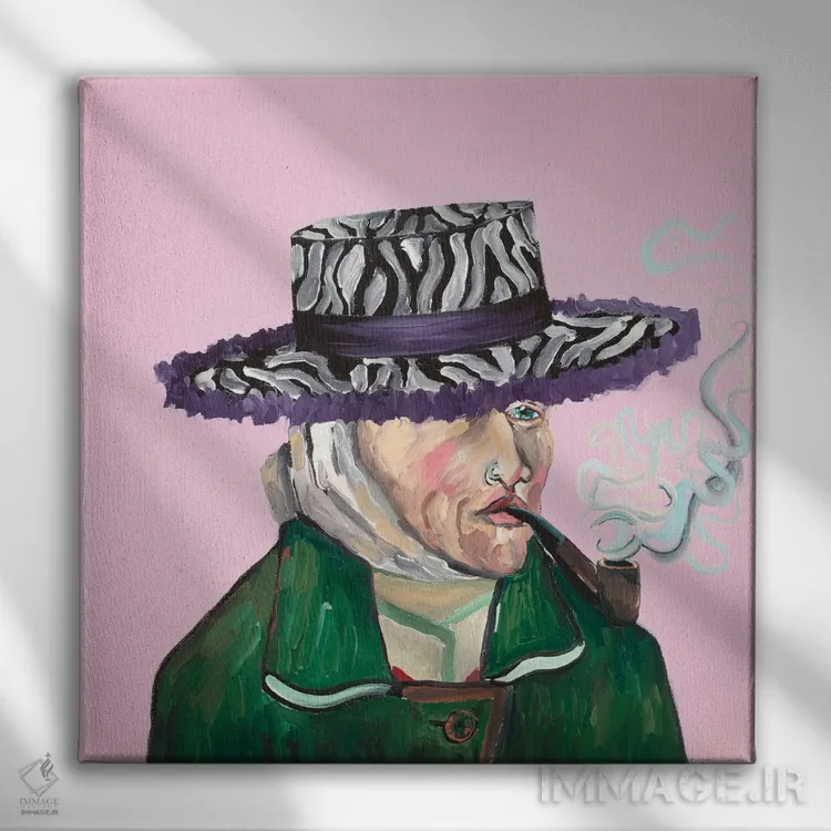 تابلو دکوراتیو تامی کین اثر جنیفر وارن - نمای روبهرو روی دیوار