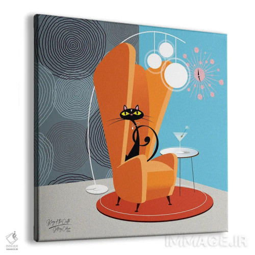 تابلو مدرن پادشاه قلعه اثر جفری کولیسون - نمای پرسپکتیو محصول