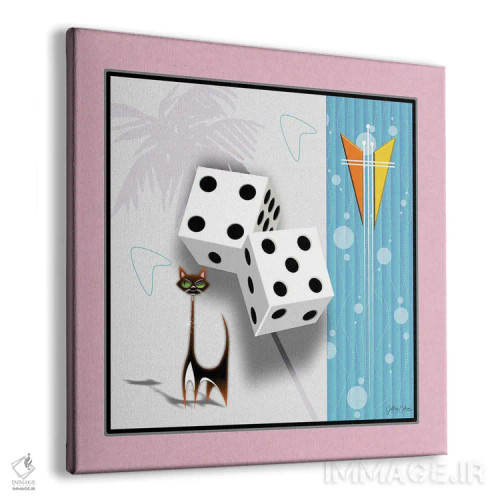 تابلو دکوراتیو خوش شانس اثر جفری کولیسون - نمای پرسپکتیو محصول