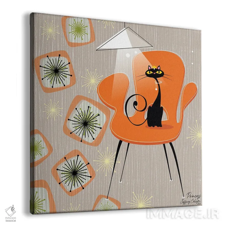 تابلو دکوراتیو پرنسس اثر جفری کولیسون - نمای پرسپکتیو محصول