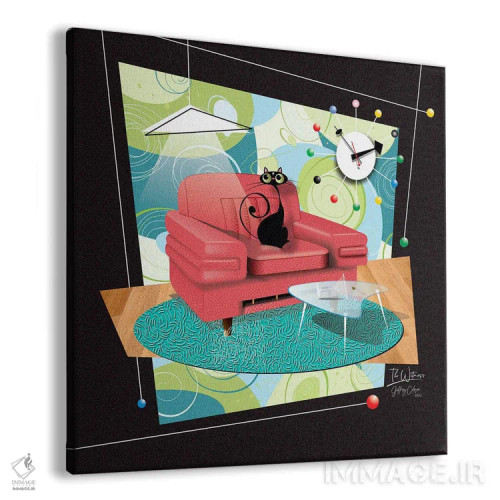 تابلو مدرن شاهد اثر جفری کولیسون - نمای پرسپکتیو محصول