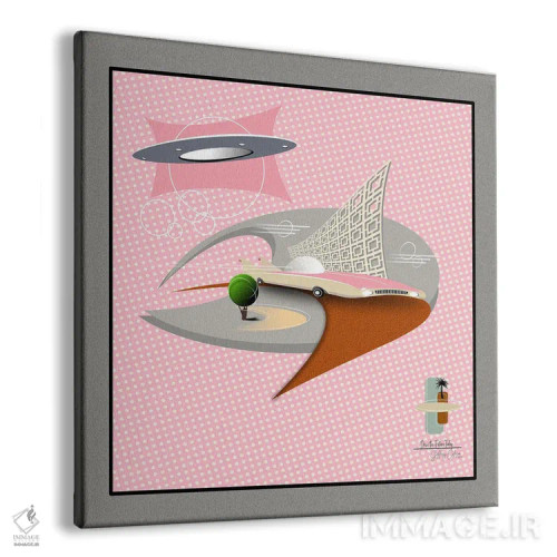 تابلو مدرن آینده را امروز برانید اثر جفری کولیسون - نمای پرسپکتیو محصول