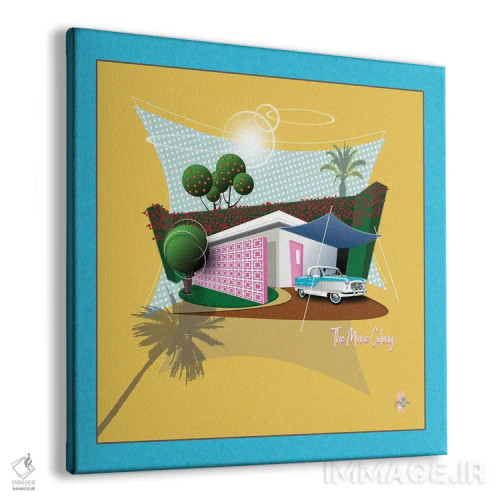 تابلو مدرن کلنی فیلم اثر جفری کولیسون - نمای پرسپکتیو محصول