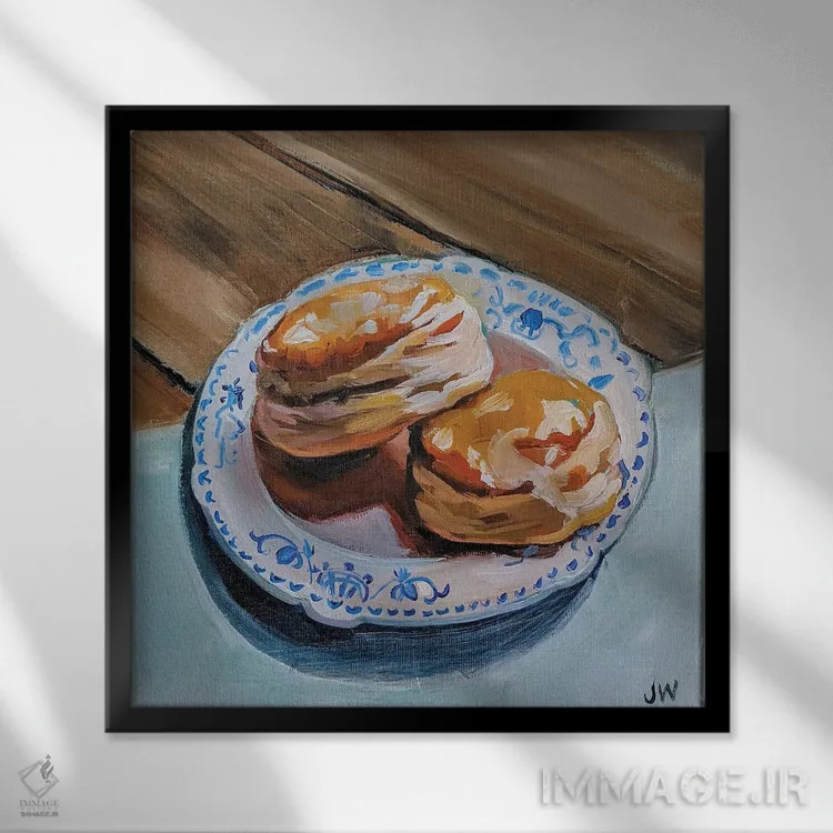 تابلو دکوراتیو آلاباما اثر جنی وستنهوفر - نمای قابدار مشکی