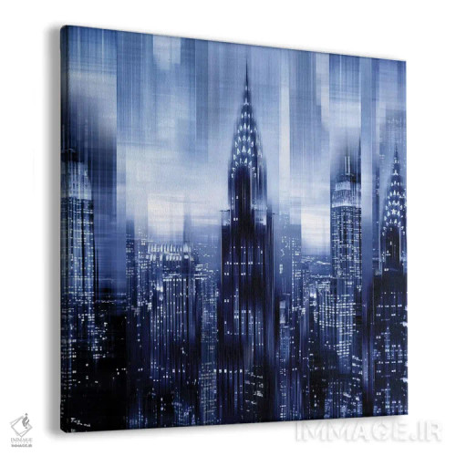 تابلو دکوراتیو نیویورک اثر کیت کاریگان - نمای پرسپکتیو محصول