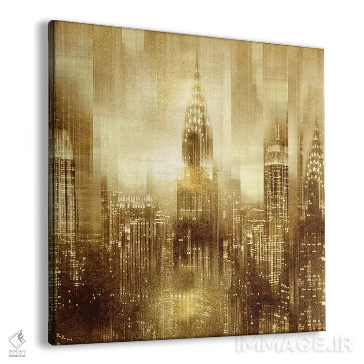 تابلو دکوراتیو نیویورک اثر کیت کاریگان - نمای پرسپکتیو محصول