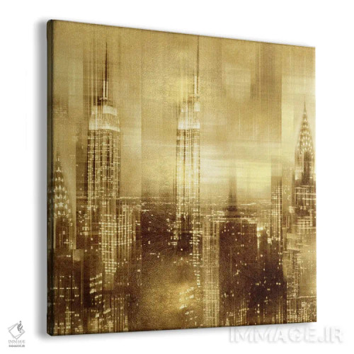 تابلو دکوراتیو نیویورک اثر کیت کاریگان - نمای پرسپکتیو محصول