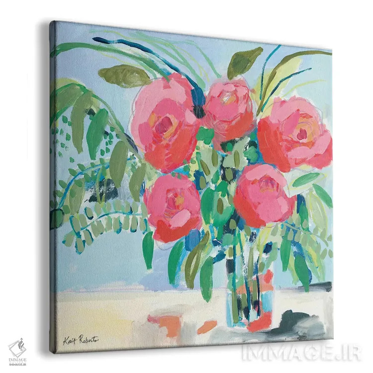 تابلو دکوراتیو ببین چقدر پیش رفتیم اثر کیت رابرتس - نمای پرسپکتیو محصول