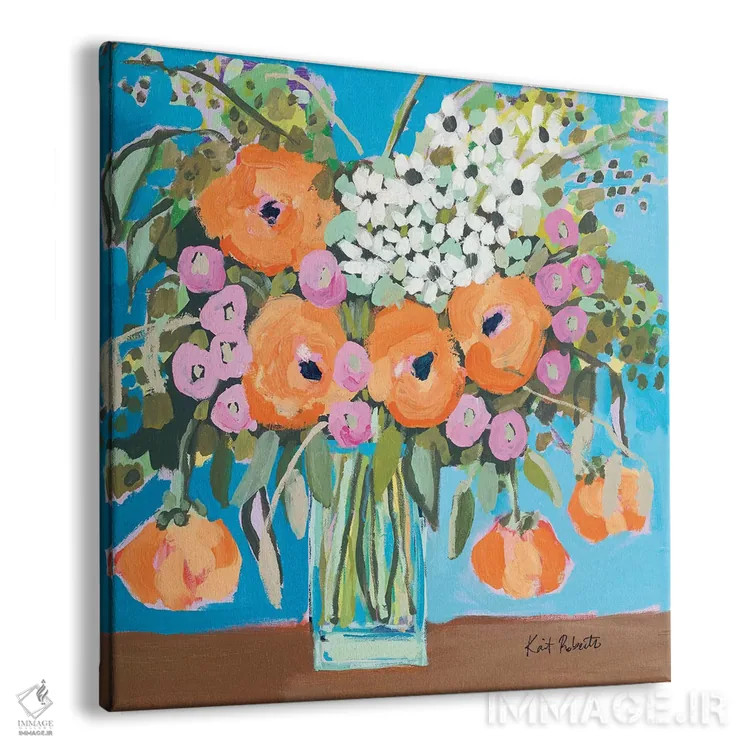 تابلو دکوراتیو متفکر اثر کیت رابرتس - نمای پرسپکتیو محصول