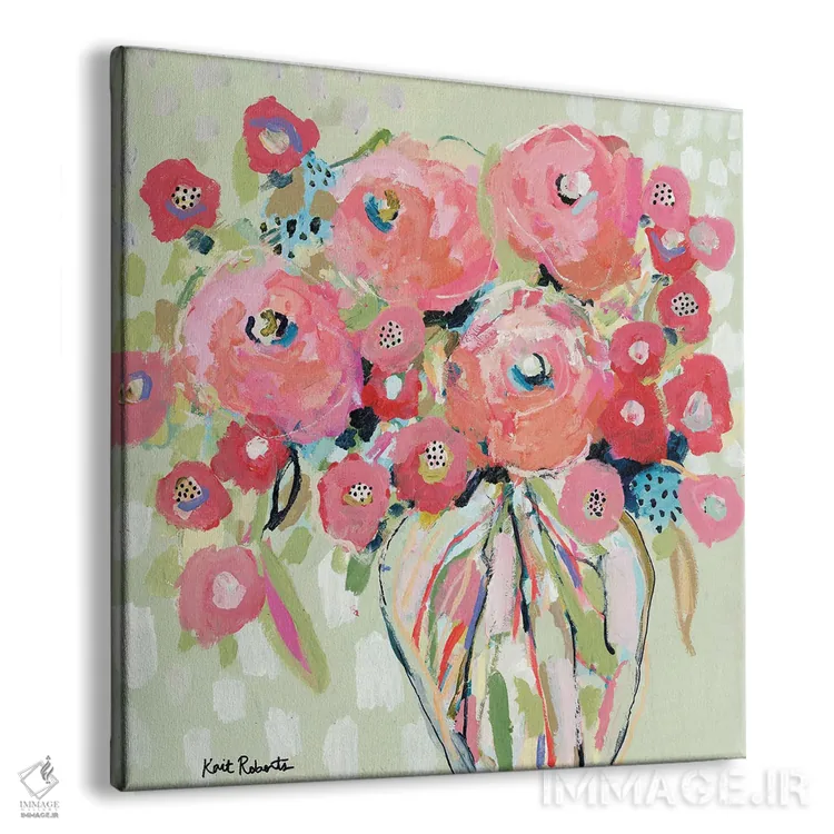 تابلو دکوراتیو ایمانت را حفظ کن اثر کیت رابرتس - نمای پرسپکتیو محصول