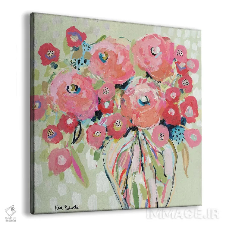 تابلو دکوراتیو ایمانت را حفظ کن اثر کیت رابرتس - نمای پرسپکتیو محصول