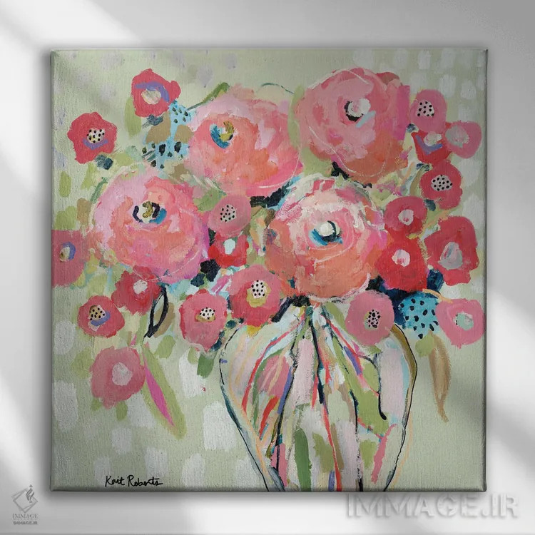 تابلو دکوراتیو ایمانت را حفظ کن اثر کیت رابرتس - نمای روبهرو روی دیوار