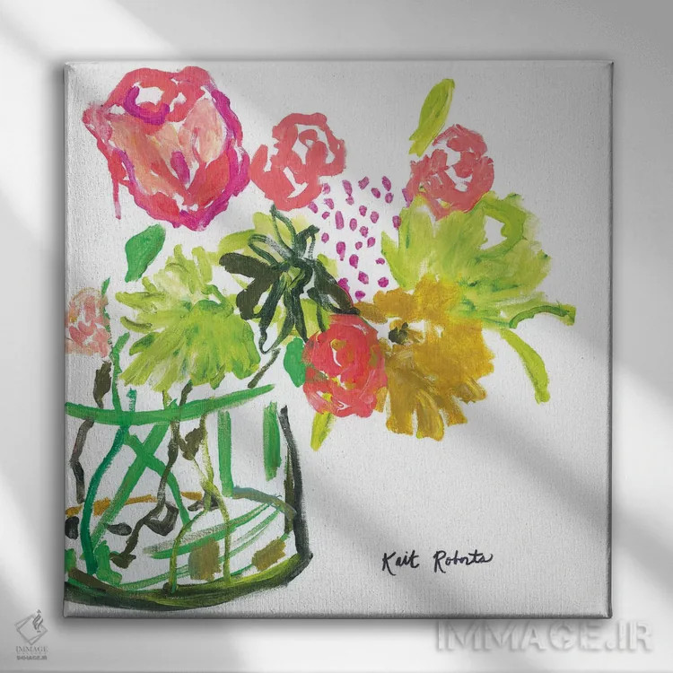 تابلو دکوراتیو روزی روزگاری در رویا اثر کیت رابرتس - نمای روبهرو روی دیوار