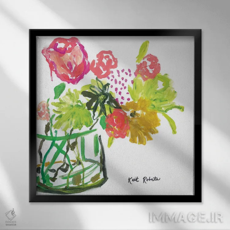 تابلو دکوراتیو روزی روزگاری در رویا اثر کیت رابرتس - نمای قابدار مشکی