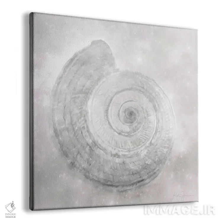 تابلو دکوراتیو شکوفایی صدف ۲ اثر کاترینا جونز - نمای پرسپکتیو محصول