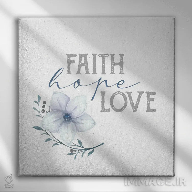 تابلو مدرن الهام I اثر کیمبرلی آلن - نمای روبهرو روی دیوار