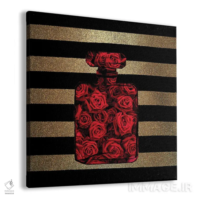 تابلو دکوراتیو رزهای عطری I اثر کیمبرلی آلن - نمای پرسپکتیو محصول
