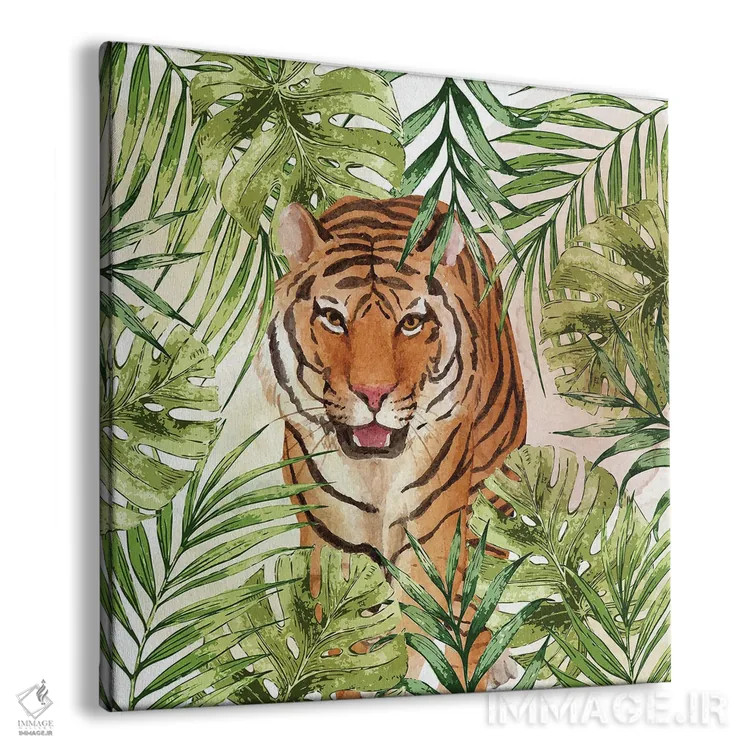 تابلو دکوراتیو گربه های بزرگ I اثر کیمبرلی آلن - نمای پرسپکتیو محصول