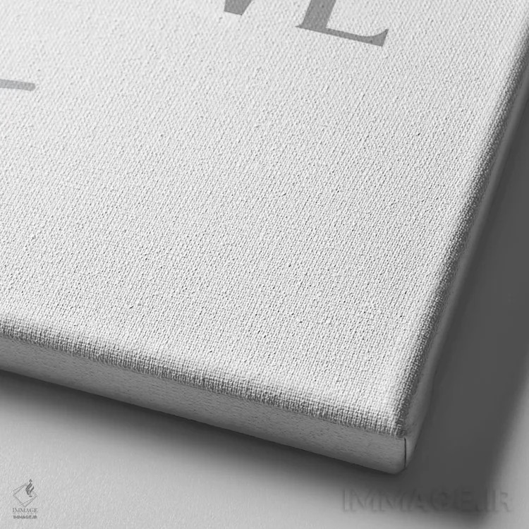 تابلو مدرن الهام II اثر کیمبرلی آلن - نمای نزدیک بافت بوم