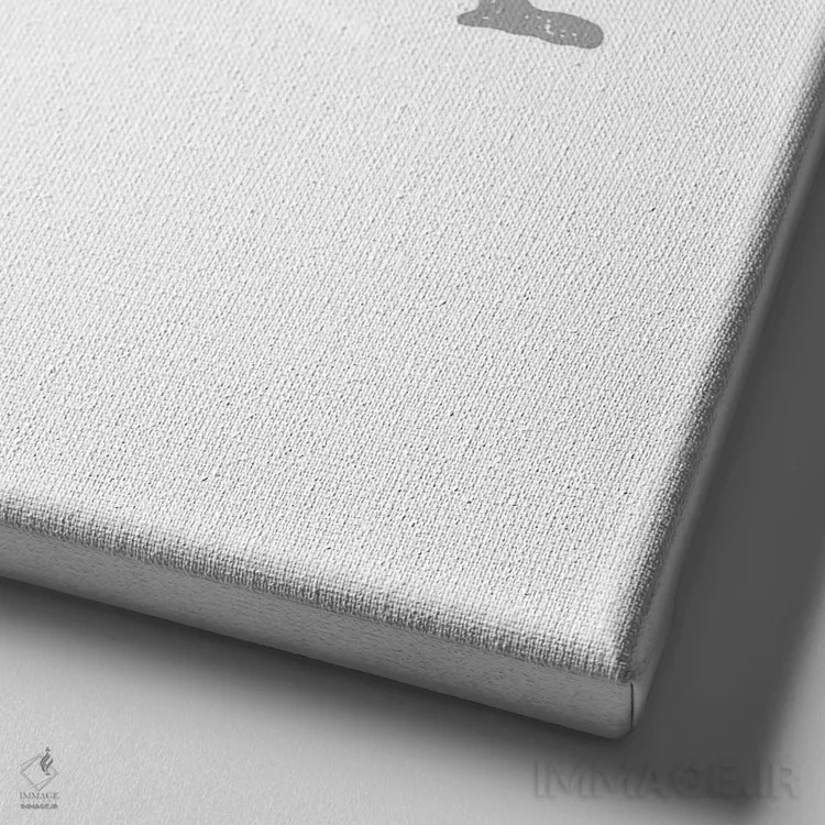 تابلو مدرن الهام I اثر کیمبرلی آلن - نمای نزدیک بافت بوم