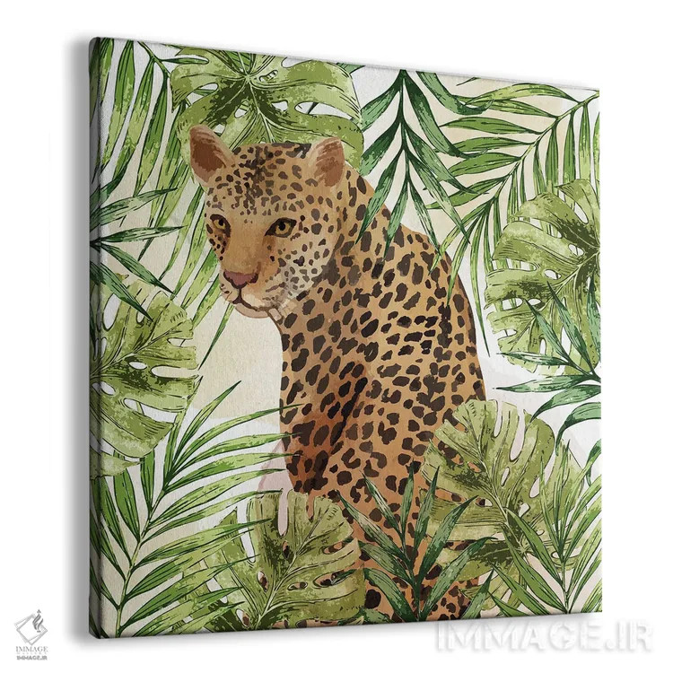 تابلو دکوراتیو گربه های بزرگ III اثر کیمبرلی آلن - نمای پرسپکتیو محصول