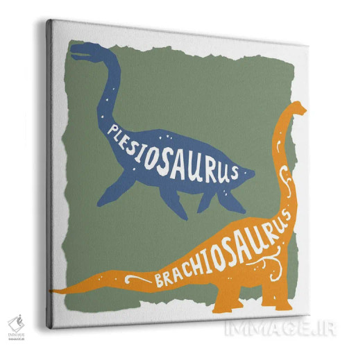 تابلو دکوراتیو دایناسور قوی III نسخه دوم اثر کیمبرلی آلن - نمای پرسپکتیو محصول