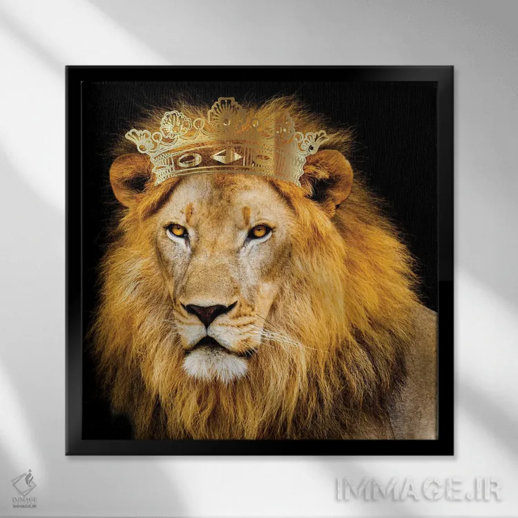 تابلو دکوراتیو نترس III نسخه دوم اثر کیمبرلی آلن - نمای قابدار مشکی