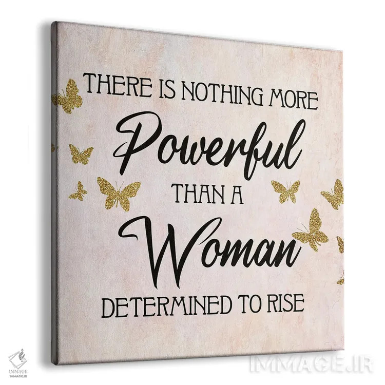 تابلو دکوراتیو قوی تر اثر کیمبرلی آلن - نمای پرسپکتیو محصول