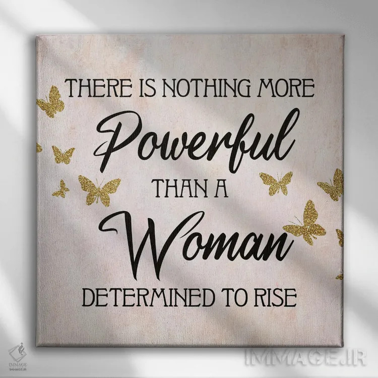 تابلو دکوراتیو قوی تر اثر کیمبرلی آلن - نمای روبهرو روی دیوار