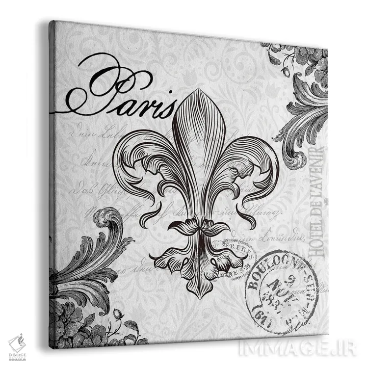 تابلو دکوراتیو پاریس قدیمی III اثر کیمبرلی آلن - نمای پرسپکتیو محصول