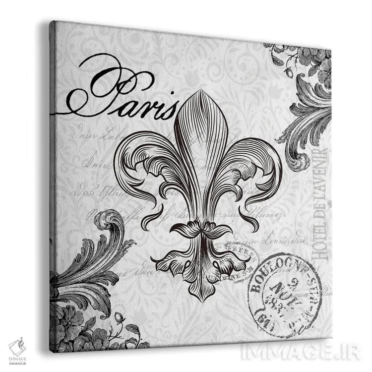 تابلو دکوراتیو پاریس قدیمی III اثر کیمبرلی آلن - نمای پرسپکتیو محصول
