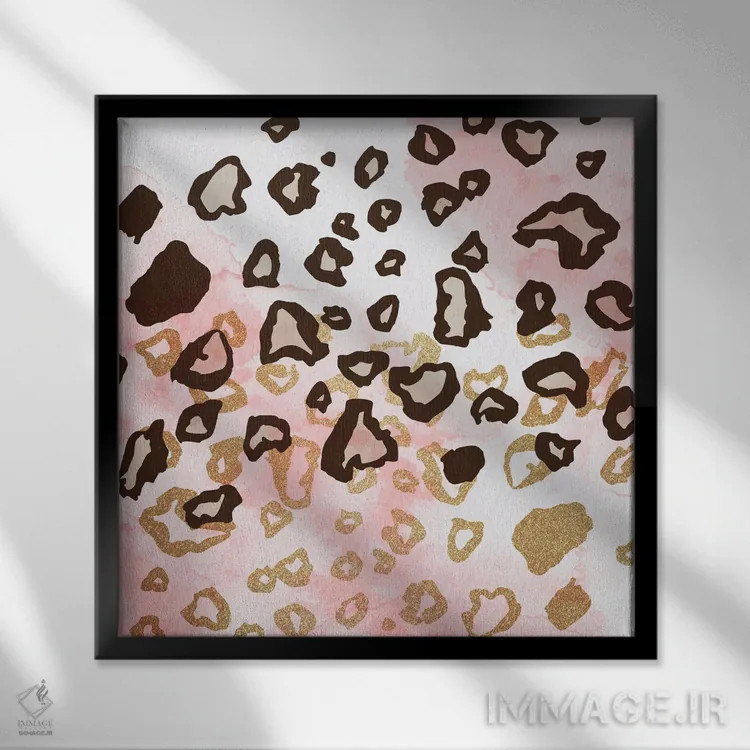 تابلو دکوراتیو حیوان شیک II اثر کیمبرلی آلن - نمای قابدار مشکی