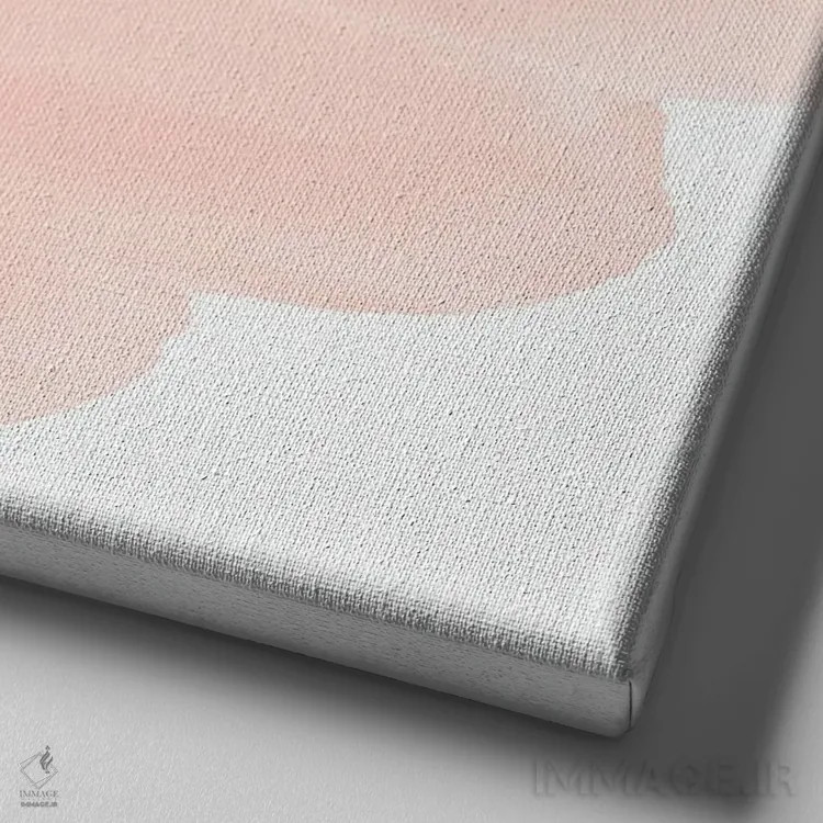 تابلو دکوراتیو ماگنولیا پاریس I اثر کیمبرلی آلن - نمای نزدیک بافت بوم