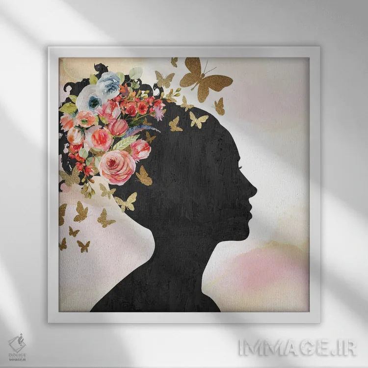 تابلو دکوراتیو چیزهای کوچک I اثر کیمبرلی آلن - نمای قابدار سفید